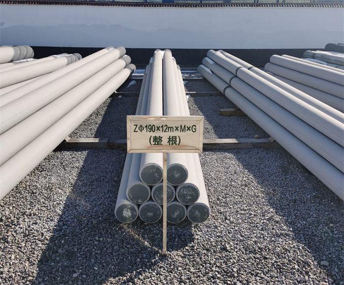 南陵190×12米钢筋混凝土水泥电线杆