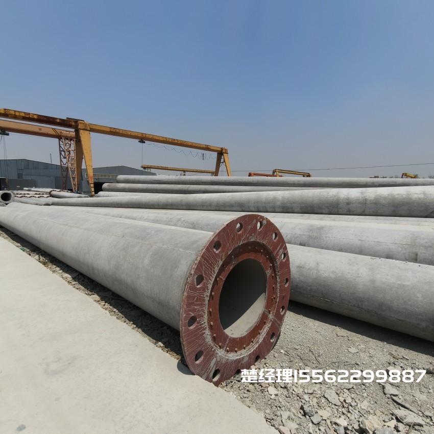 南陵12米无拉线电杆